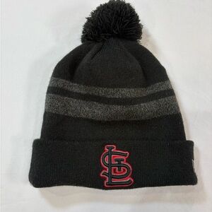 New Era St. Louis Embroidered Knit Beanie with Logo